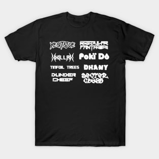 Blackout name list T-Shirt